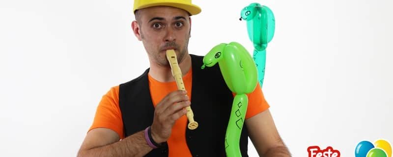 Palloncino Serpente - Crea il Cobra Reale