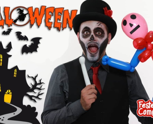 Balloon Art Halloween - Lo scheletro