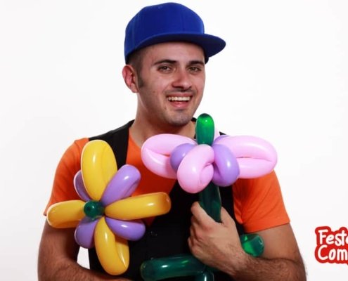 Palloncini da Modellare - Realizziamo il Fiore a otto Petali