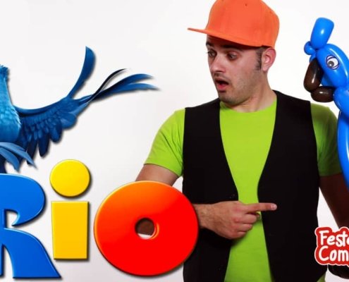 Film Rio - Il Pappagallo Blu con i Palloncini