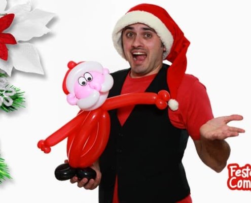 Palloncino Babbo Natale - Palloncini Modellabili