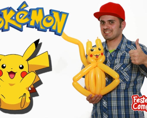 Pokemon Pikachu - Sculture con Palloncini