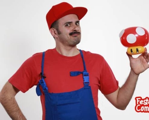 Fungo Super Mario - Scultura con Palloncini