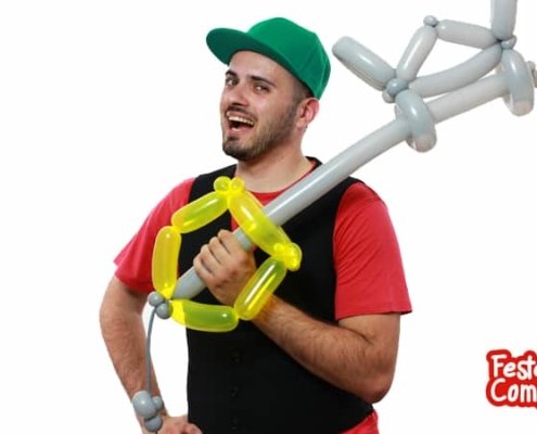 Cosplay Balloon - Keyblade con Palloncini