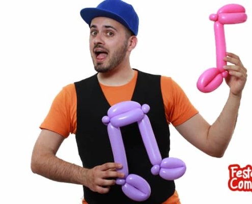 Allestimento con palloncini - La Nota Musicale