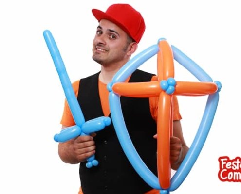 Animazioni con Palloncini - Scudo del cavaliere