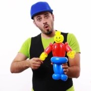 Animatore per bambini - Lego Man Balloon