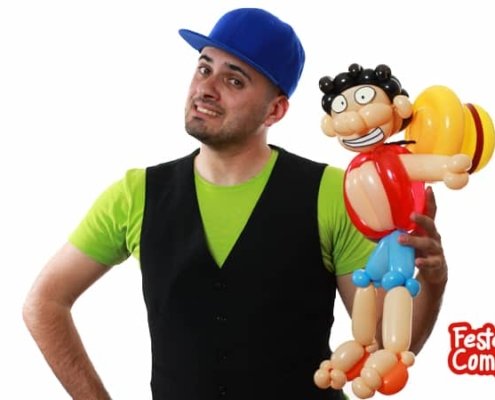 One Piece Rubber Palloncino Monkey D. Luffy