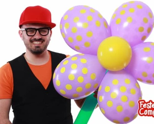 Decorazione per compleanno - Fiore Gigante