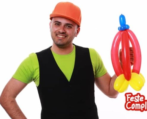 Sculture con Palloncini Modellabili - Razzo Spaziale