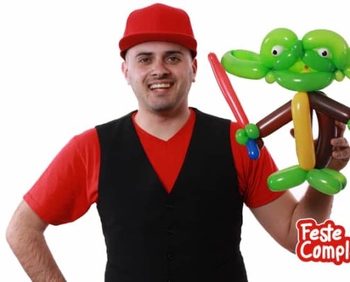 Yoda - Scultura con palloncini