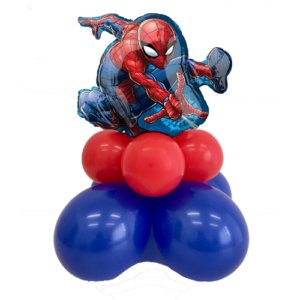 palloncino spiderman tavolo